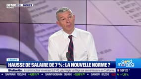 Hausse de salaire de 7%: la nouvelle norme ?