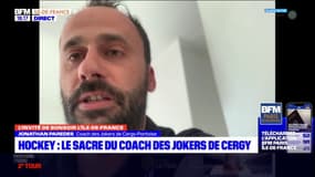 Hockey sur glace: Jonathan Paredes, coach des Jokers de Cergy-Pontoise élu meilleur entraîneur de la saison en ligue Magnus