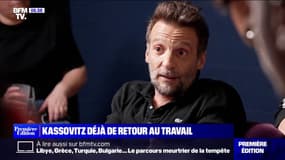 Mathieu Kassovitz de retour au travail, dix jours après son accident de moto