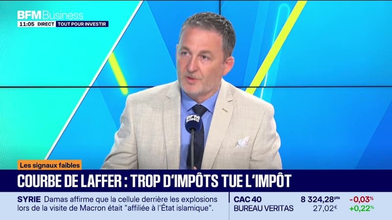 Les signaux faibles - Courbe de Laffer, trop d'impôts tue l'impôt - 10/07