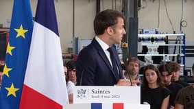 Emmanuel Macron: "We are going to put an extra billion euros per year on the vocational high school" 