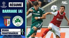 Résumé : Braga 2-1 Panathinaïkos - Ligue des champions (Barrage aller)