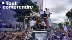 La leader de l'opposition vénézuélienne Maria Corina Machado, le 30 juillet 2024