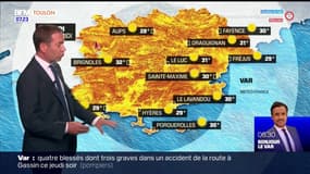 Météo Var: une journée encore chaude et ensoleillée, 29°C à Toulon