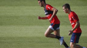 Hatem Ben Arfa à l'entraînement - AFP