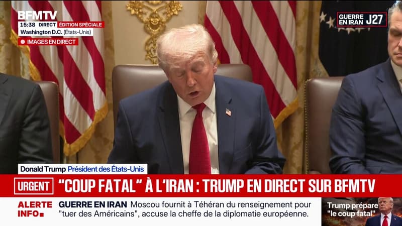 "Ils nous supplient de faire un accord" affirme Donald Trump qui ne sait pas "s'ils y arriveront" pour mettre fin à la guerre contre l'Iran
