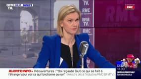 Agnès Pannier-Runacher sur les réouvertures: "On regarde tout ce qui se fait à l'étranger"