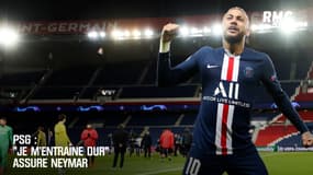 PSG : "Je m'entraîne dur" assure Neymar