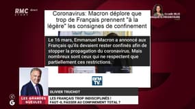 Les Français trop indisciplinés, faut-il passer au confinement total ? - 20/03
