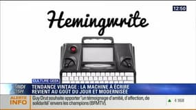 Hemingwrite, la machine à écrire connectée