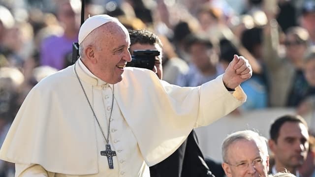 Le Pape François, au Vatican.