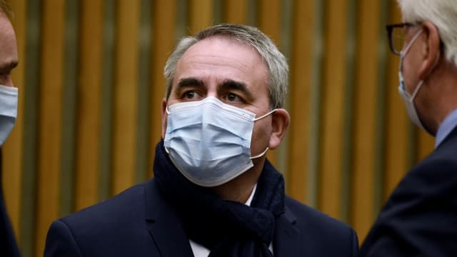 Le président des Hauts-de-France Xavier Bertrand le 19 octobre 2020 à Paris