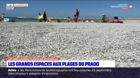 Marseille: les plages sur Prado, parfaites pour ne pas être à l'étroit