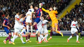 Gianluigi Donnarumma lors de Barça-PSG, le 16 avril 2024 en Ligue des champions