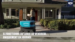 Amazon teste son robot autonome de livraison