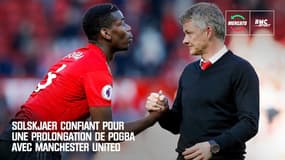 Mercato : Solskjaer confiant pour une prolongation de Pogba avec Manchester United