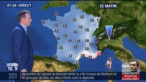 La météo pour ce vendredi 21 juillet 2017