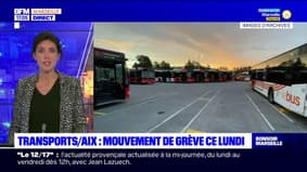 Le trafic des bus sera perturbé lundi à Aix-en-Provence en raison d'un mouvement de grève