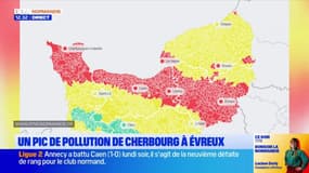 Normandie: un pic de pollution observé de Cherbourg à Évreux