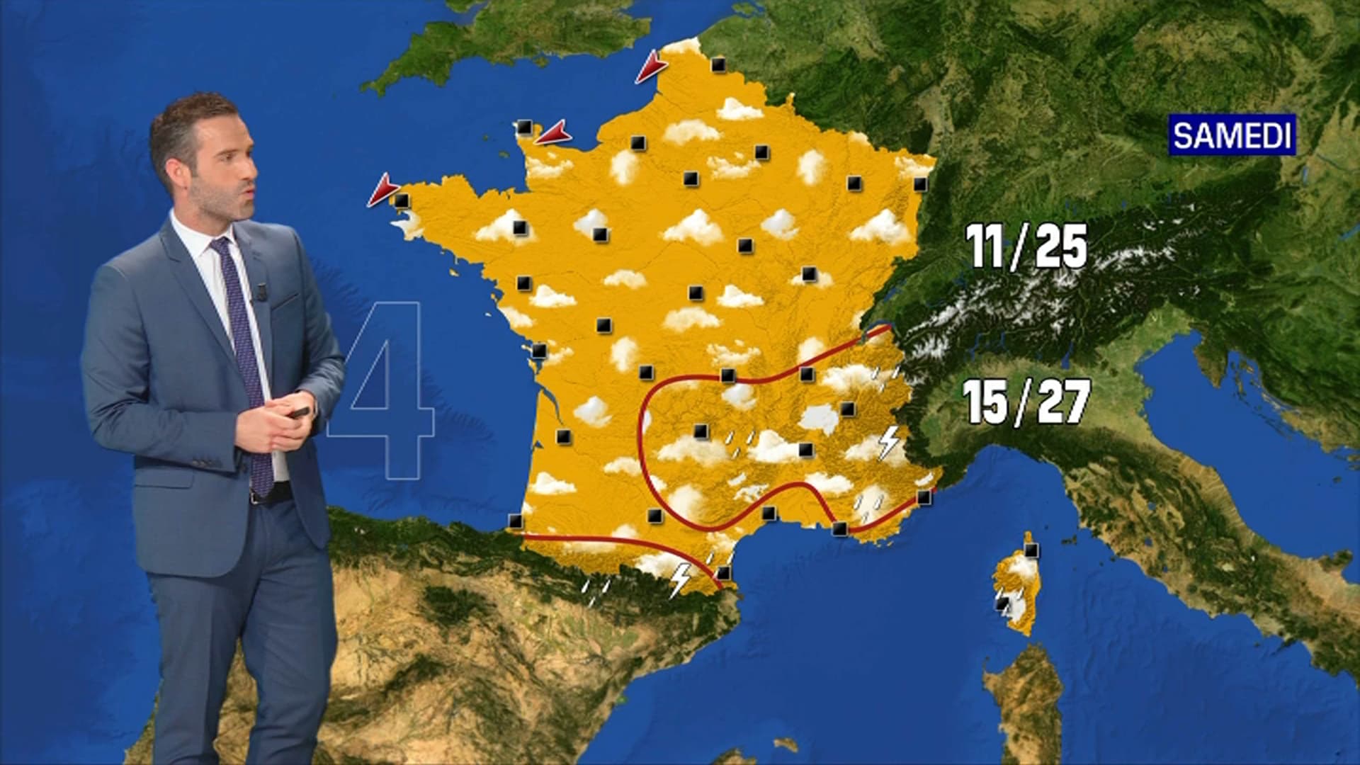 La météo du samedi 27 mai 2023 La météo du samedi 27 mai 2023