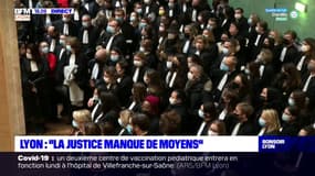 Lyon : "la justice manque de moyens"