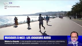 À Nice, le port du masque est aussi obligatoire pour les joggeurs