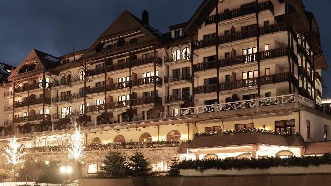 Le Grand Hotel Park à Gstaad