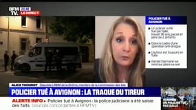 Alice Thourot à propos du policier tué à Avignon: "On doit condamner unanimement cet acte odieux"