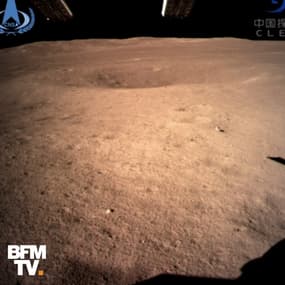 Pour la première fois, une sonde chinoise s'est posée sur la face cachée de la Lune