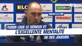 Troyes 0-2 OM : Tudor loue le sérieux et l’excellente mentalité de ses joueurs