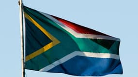 Un drapeau sud-africain - Illustration
