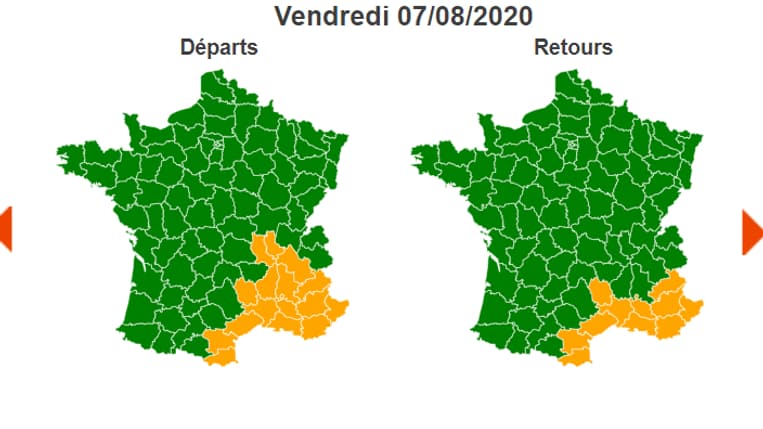 Les prévisions pour vendredi 7 août Les prévisions pour vendredi 7 août