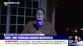 "Tout est saccagé": le choc d'une habitante de l'Eure, après le passage de la tornade