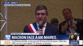 Grand débat: le maire de Trèbes salue "un État présent, protecteur, facilitateur" après l'attentat et les inondations dans la ville