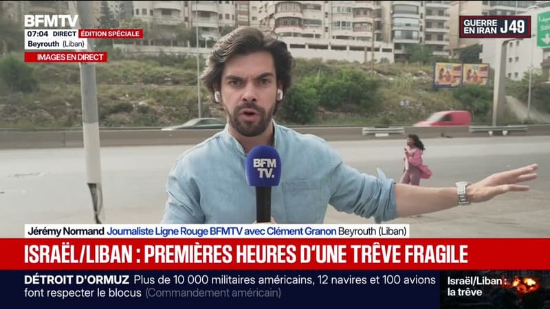 Guerre au Moyen-Orient: l'armée libanaise accuse Israël d'avoir violé le cessez-le-feu quelques heures après son entrée en vigueur