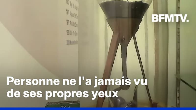 Des scientifiques attendent de voir une goutte tomber depuis près de 100ans