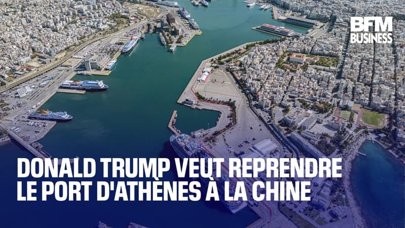 Donald Trump veut reprendre le port d'Athènes à la Chine