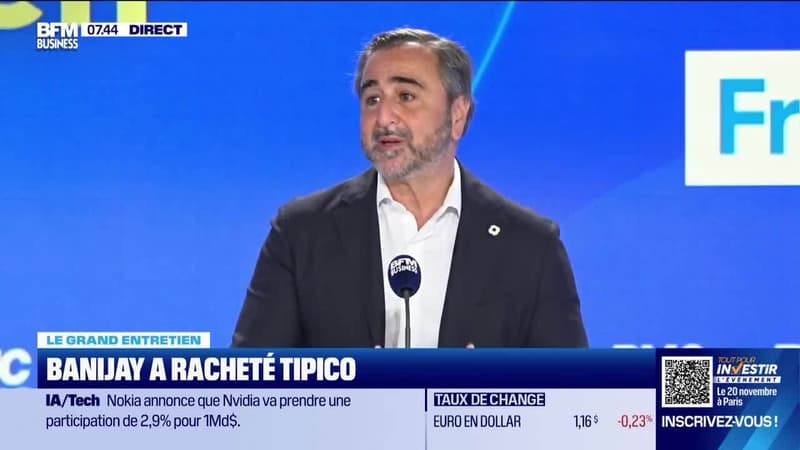 DIRECT VIDEO -  François Riahi, directeur général de Banijay Group