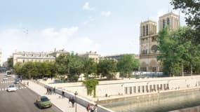 Les quais de Seine alentours sont aussi compris dans le projet. 