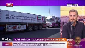 Tollé après l'interdiction de l'Unrwa dans le bande de Gaza par Israël