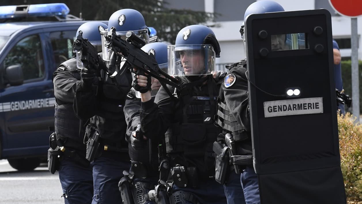 Exercice de prise d'otages par la gendarmerie en 2016.
