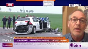 Hausse des victimes de la route: "Les jeunes paient le plus lourd tribut",  affirme Pierre Lagache, de la Ligue contre les violences routières