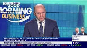 Eric Mertz (Fédération Nationale de l'Habillement): Le textile s'alarme du coût des stocks actuels - 12/11