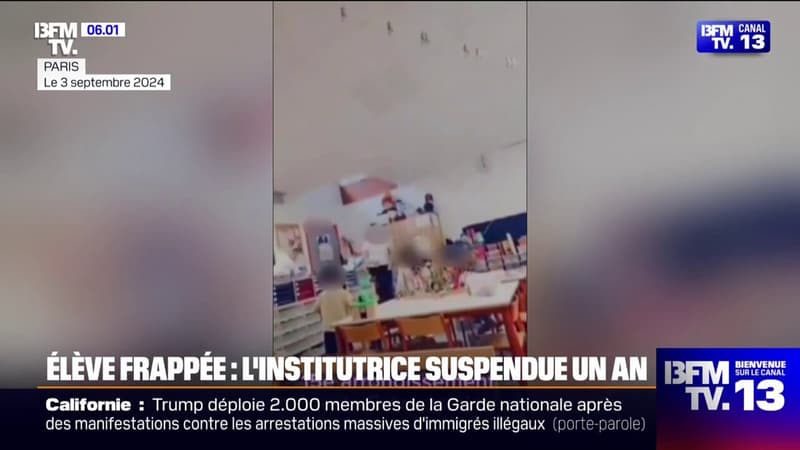 Condamnée pour avoir violenté une élève de 3 ans en classe à Paris, une institutrice suspendue un an par le rectorat