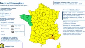 Les orages seront localement violents, accompagnés d'une activité électrique intense, de fortes rafales de vent et parfois de grêle.