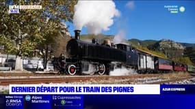 Provence-Alpes-Côte d'Azur: dernier départ pour le train des Pignes