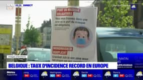 Belgique: taux d'incidence record en Europe