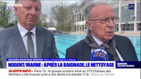 Nogent-sur-Marne: le nettoyage des rues se fait avec l'eau du bassin de la piscine