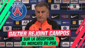 PSG : Galtier rejoint Campos sur la déception du mercato