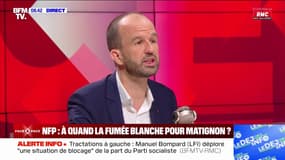 Manuel Bompard: "Je suis en colère face à ces oppositions systématiques, à ces blocages" du PS